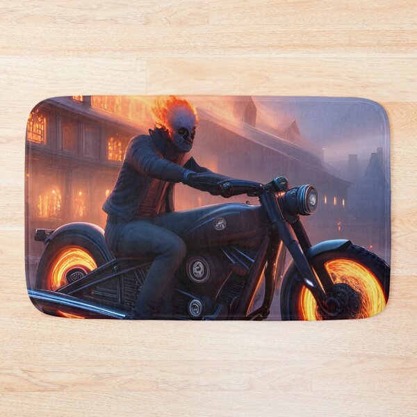 Item preview, Ghost Biker In Flames 01 designed and sold by tpixx.