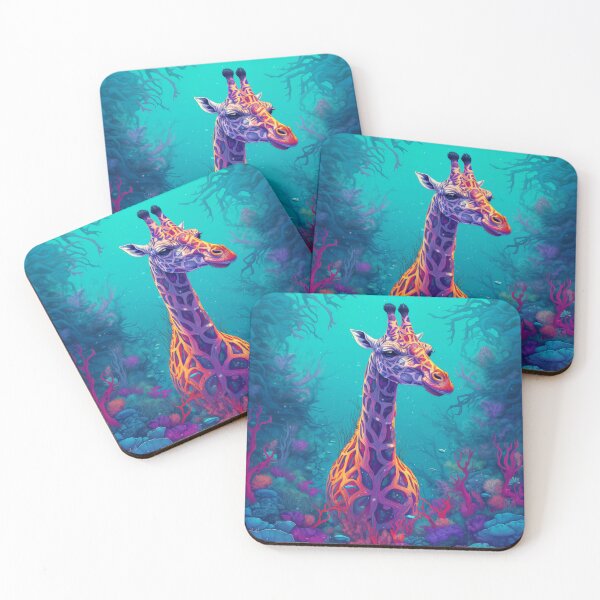 Item preview, Underwater Giraffe designed and sold by berubettoart.