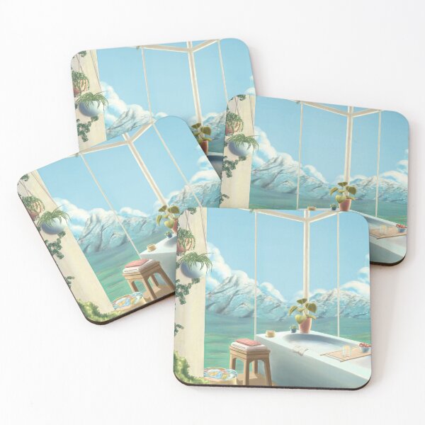 Item preview, Serene Mountain Retreat designed and sold by Introvert Corner.