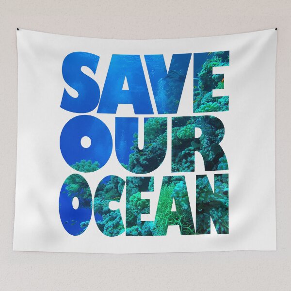 Item preview, Save Our Ocean designed and sold by likbatonboot.