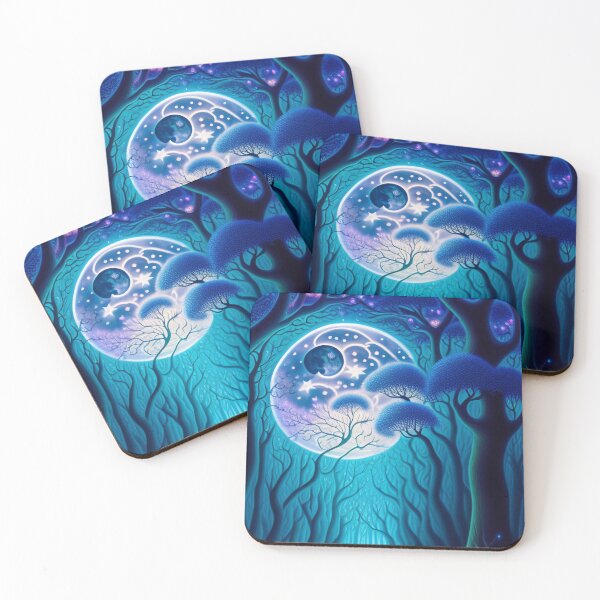 Item preview, Whimsical Twilight: Mystical Forest of Enchantment designed and sold by GraphicRush.