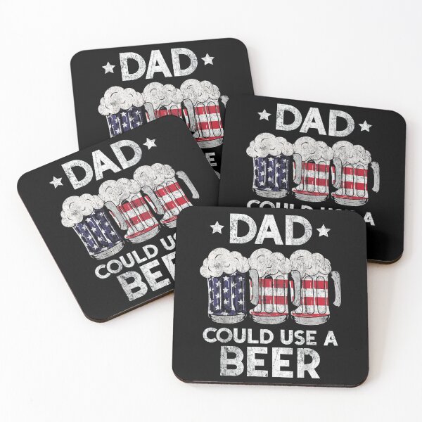 Item preview, Funny Dad Could Use Beer Fathers Day 2023 Gifts 4th Of July T-Shirt designed and sold by RickBethke.