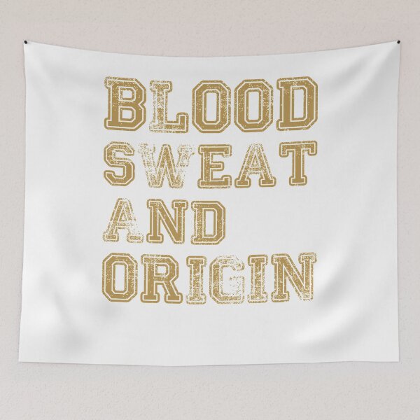Item preview, Blood Sweat and Origin - QLD designed and sold by swann-yuki.