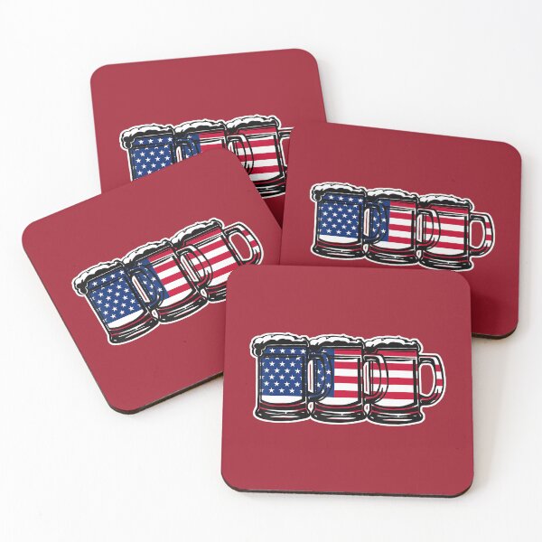 Item preview, America beer mugs 	 	 designed and sold by mdkkgvovyeo10.