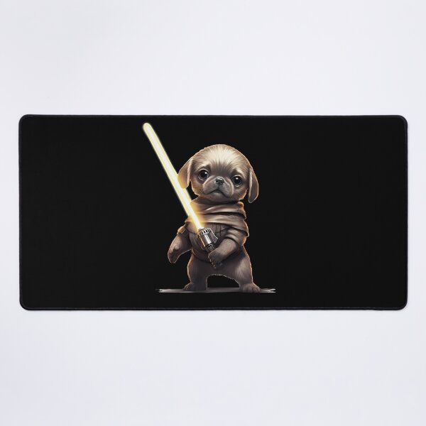 Item preview, May the Force be with you! - Lightsaber Puppy designed and sold by Pixelboys.