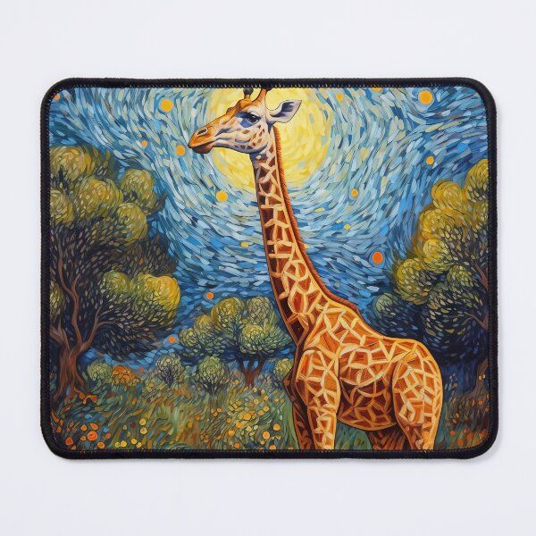 Item preview, Impressionist Giraffe designed and sold by berubettoart.
