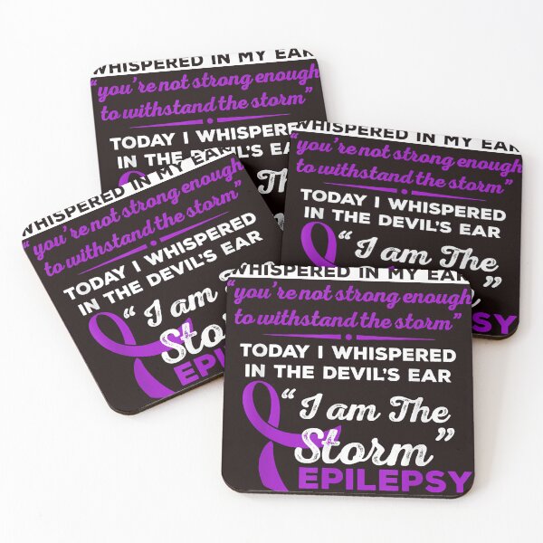 Item preview, I Am the Storm Epilepsy Warrior designed and sold by NakitaHalbe.