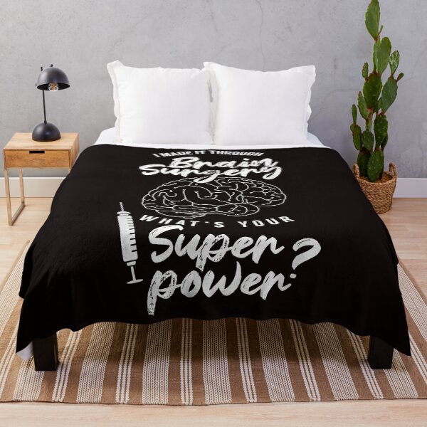 Item preview, I Made It Through Brain Surgery Superpower Patient Surgeries designed and sold by NakitaHalbe.