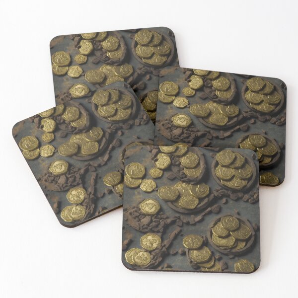 Item preview, Coins of Treasure Island designed and sold by PopAlien.