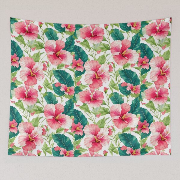 Artikelvorschau, Aquarell Hibiscus brackenridgei Blume entworfen und verkauft von ohmdesignart.
