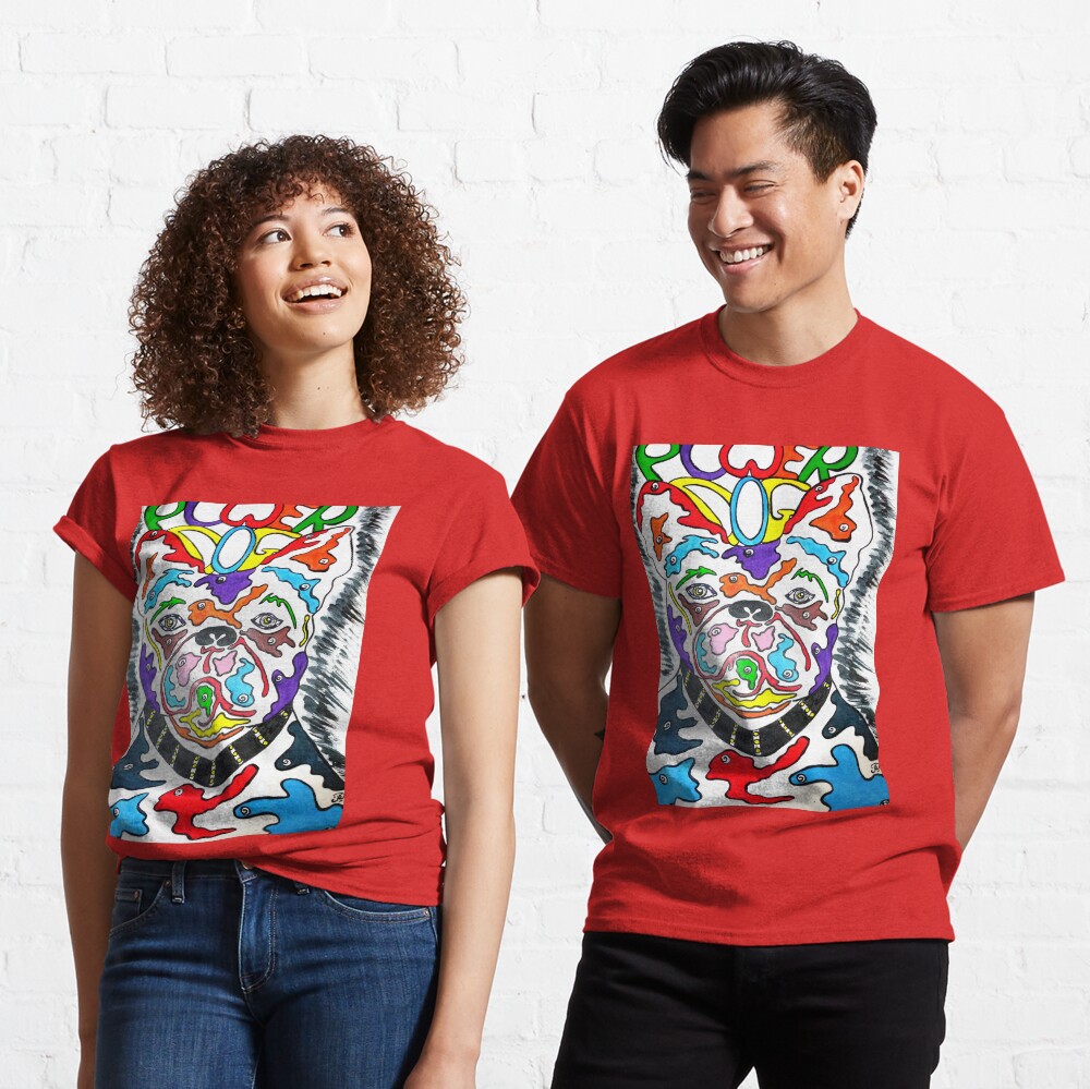 Aperçu de l'œuvre T-shirt classique créée et vendue par doudouedition.