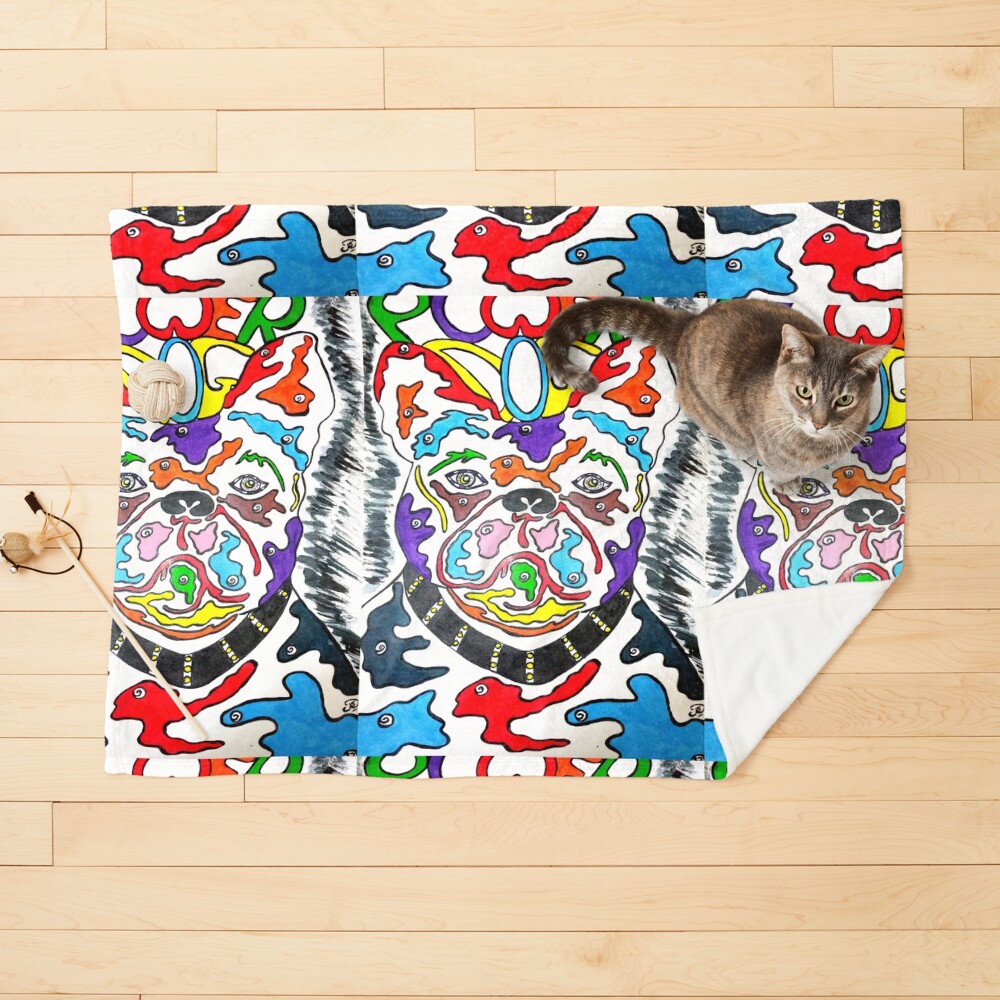 Aperçu de l'œuvre Couverture pour animaux créée et vendue par doudouedition.