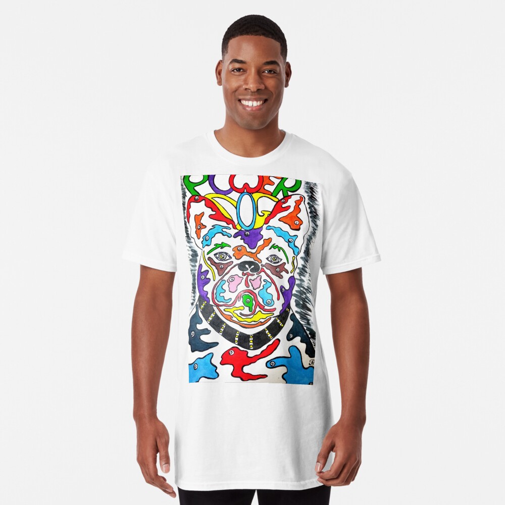 Aperçu de l'œuvre T-shirt long créée et vendue par doudouedition.