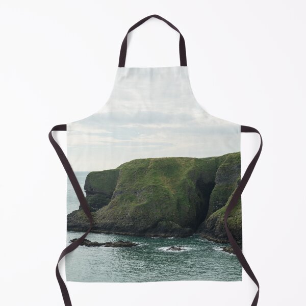 Item preview, Rough Green Cliffs - North Sea Coast Aberdeenshire Scotland designed and sold by Georgia Mizuleva.