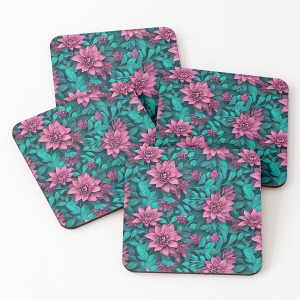 Item preview, 3D effect flower pattern designed and sold by KateAndersonLTD.