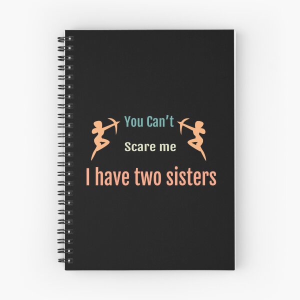 Item preview, you can_t scare me i have two sisters,  Tri-blend  designed and sold by ChloeLambertin.