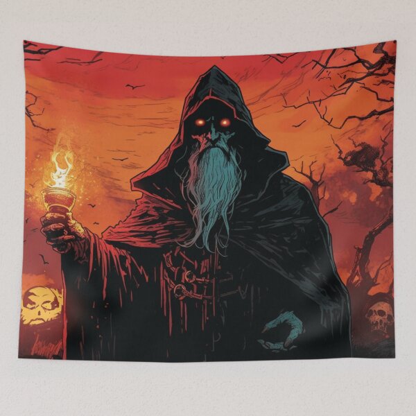 Item preview, Dark and Darker Wizard Sorcerer Fire Mage designed and sold by Nightarcade.