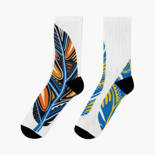 Item preview, Tribal feather. Collection of feathers for decoration. Print for clothes, retro business cards, picture banner for websites. Vintage decorative elements. Hand colorful painting designed and sold by MTShoppingLine.