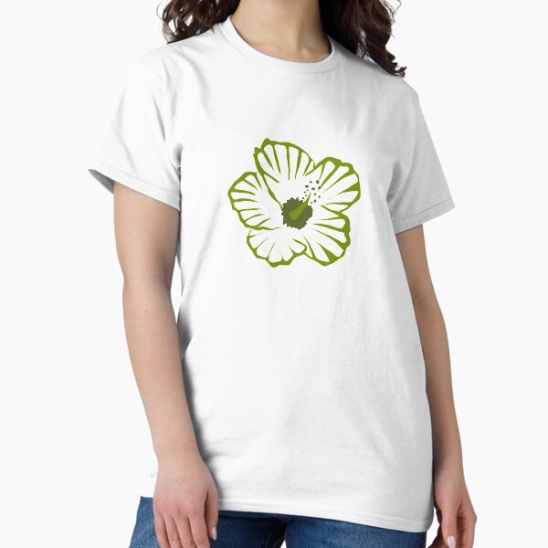 Item preview, green hibiscus / green hibiscus designed and sold by Sascha  Kläger.