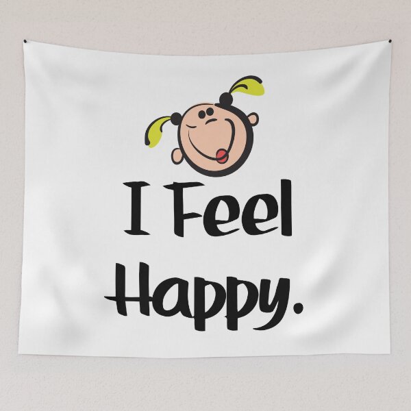 Item preview, I Feel Happy Online Teacher  designed and sold by ProjectX23.