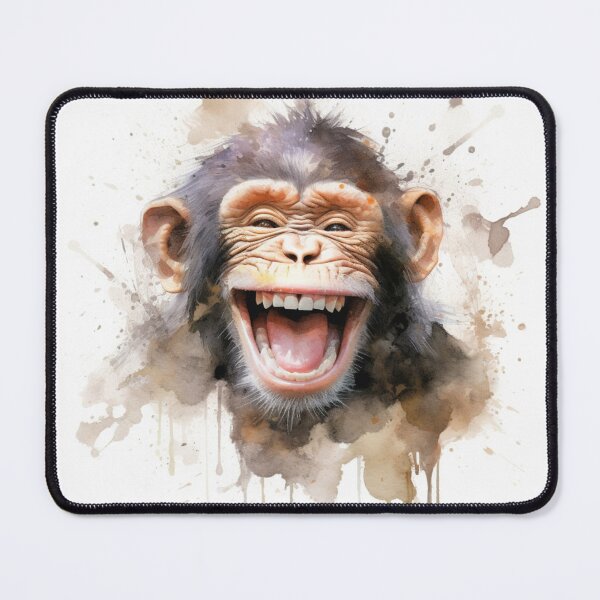Item preview, Smiling Chimpanzee designed and sold by ethanhuang91.