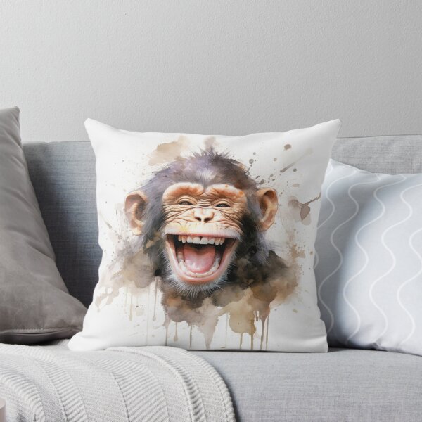 Item preview, Smiling Chimpanzee designed and sold by ethanhuang91.