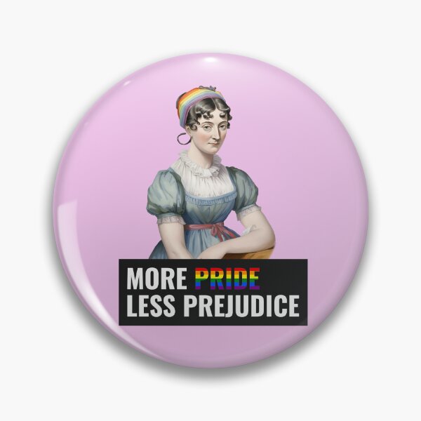 Item preview, More pride less prejudice, Jane Austin pride, rainbow, LGBTQ designed and sold by Salvatore  Mars.