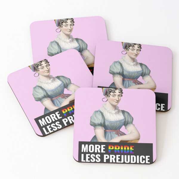 Item preview, More pride less prejudice, Jane Austin pride, rainbow, LGBTQ designed and sold by Salvatore  Mars.