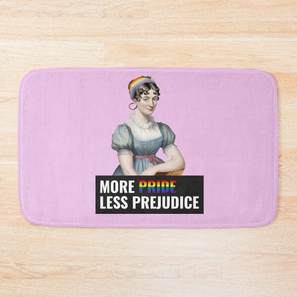 Item preview, More pride less prejudice, Jane Austin pride, rainbow, LGBTQ designed and sold by Salvatore  Mars.