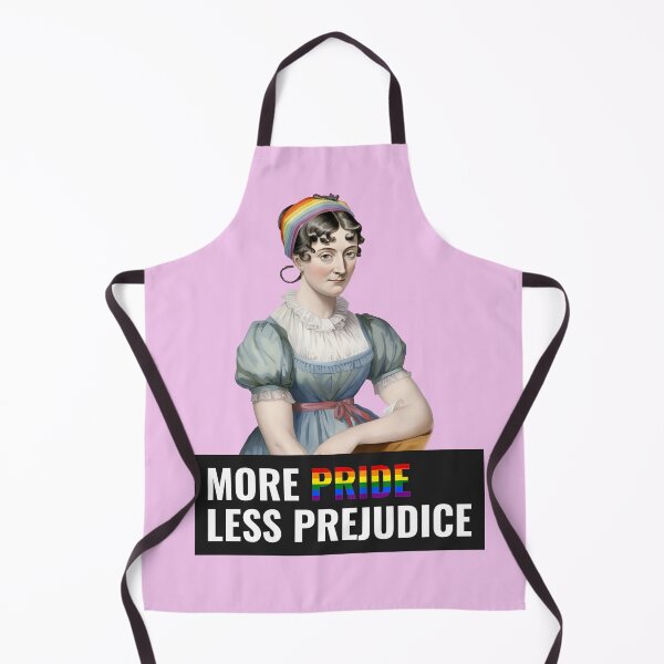 Item preview, More pride less prejudice, Jane Austin pride, rainbow, LGBTQ designed and sold by Salvatore Mars.