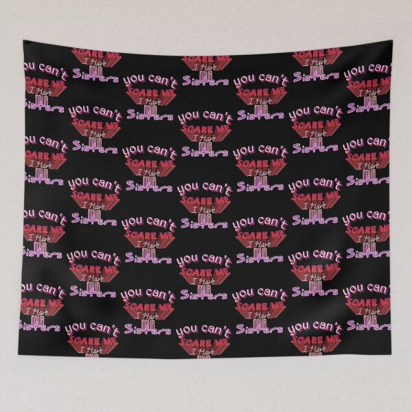 Item preview, you cant scare me i have four sisters retro vintage   designed and sold by ChloeLambertin.