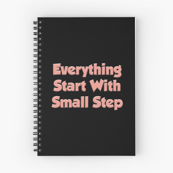 Item preview, Everything starts with small steps designed and sold by Mandala & More.