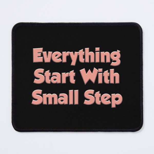 Item preview, Everything starts with small steps designed and sold by Samridhi Verma.