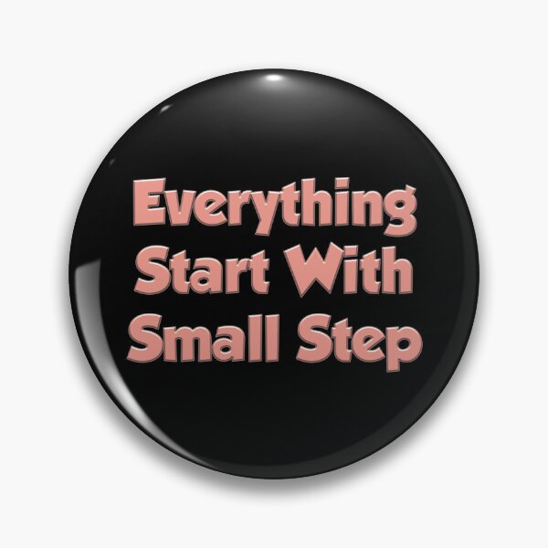 Item preview, Everything starts with small steps designed and sold by Mandala & More.