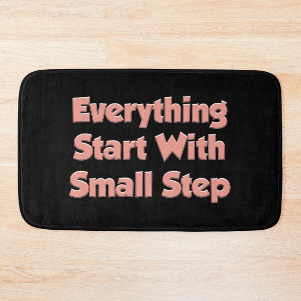 Item preview, Everything starts with small steps designed and sold by Mandala & More.