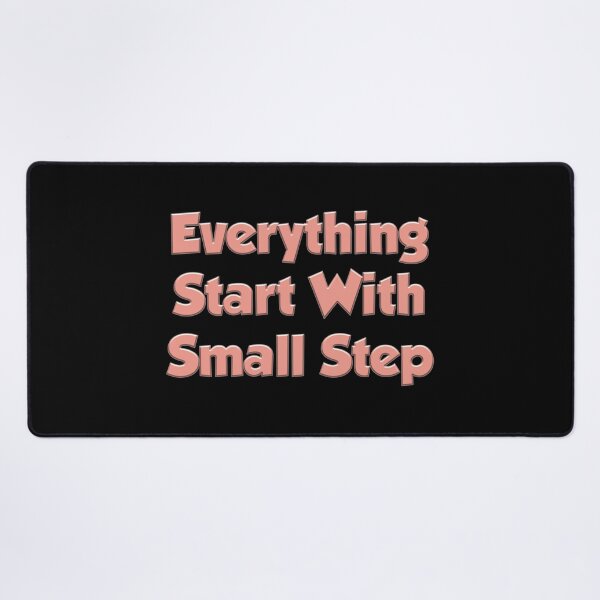 Item preview, Everything starts with small steps designed and sold by Mandala & More.