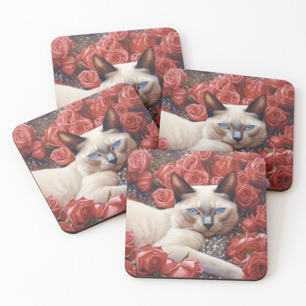 Item preview, Siamese Roses designed and sold by Nocturne  Paws.