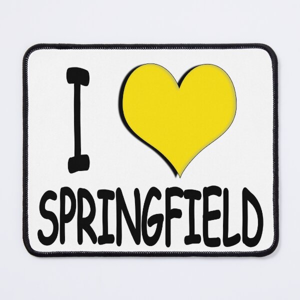 Item preview, I love Springfield designed and sold by StruckByLight.
