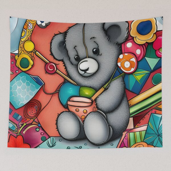 Item preview, Teddy designed and sold by Colin Bentham.