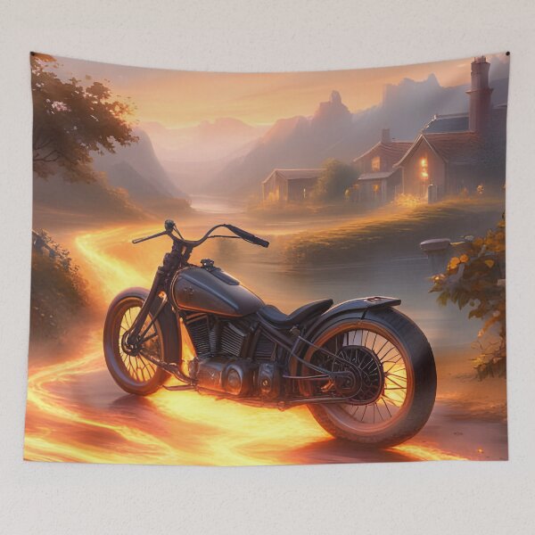 Item preview, Ghost Biker In Flames 02 designed and sold by tpixx.