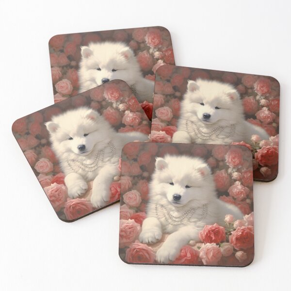 Item preview, Samoyed Rose designed and sold by Nocturne  Paws.