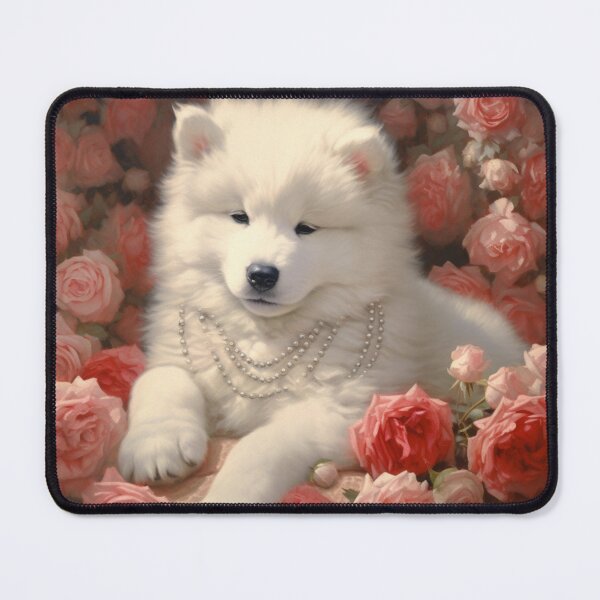 Item preview, Samoyed Rose designed and sold by Nocturne  Paws.