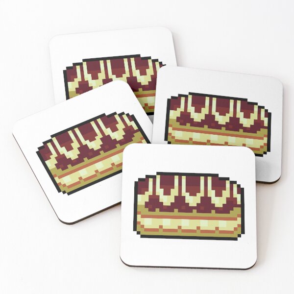 Aperçu de l'œuvre Pixel Eclair - pixel art culinaire créée et vendue par LittleFoodShop.
