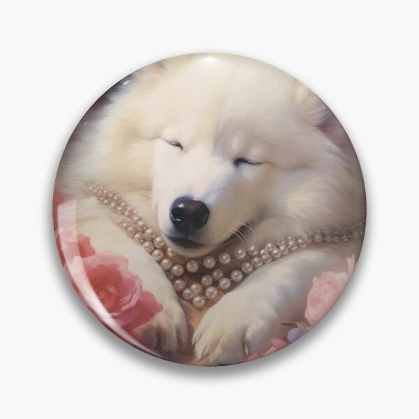 Item preview, Luxury Samoyed Art designed and sold by Nocturne  Paws.
