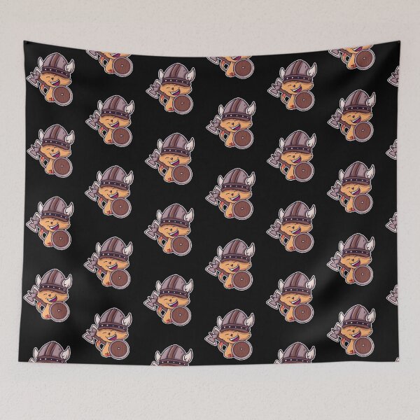 Item preview, Viking Cat Kitten Kids Valhalla Warrior designed and sold by Pubi.
