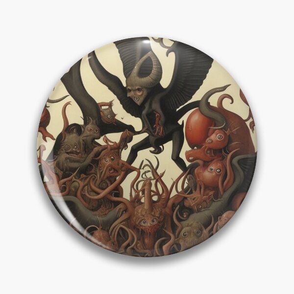 Item preview, The Denizens of Hell  - after Hieronymus Bosch designed and sold by Vintage Designs +.