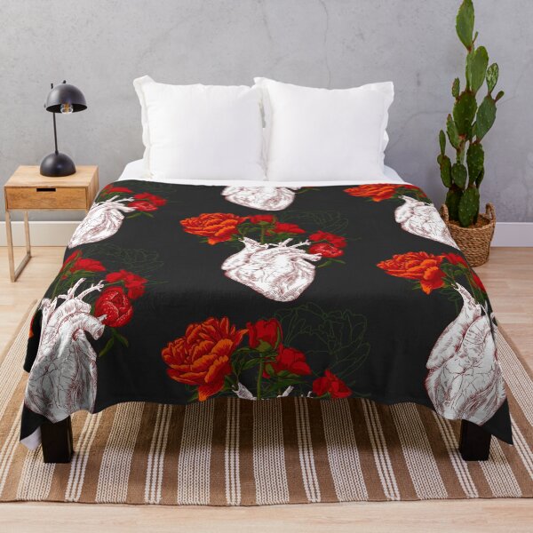 Item preview, drawing Human heart with flowers designed and sold by Olga Berlet.
