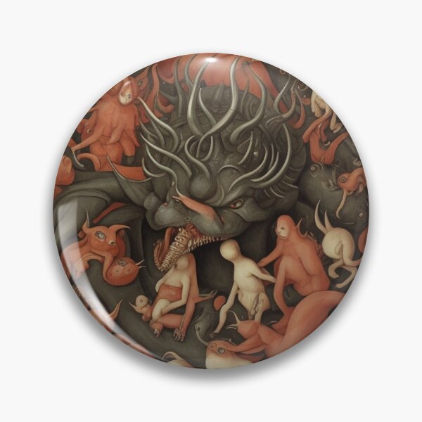 Item preview,  The Denizens of Hell  - after Hieronymus Bosch designed and sold by Vintage Designs +.