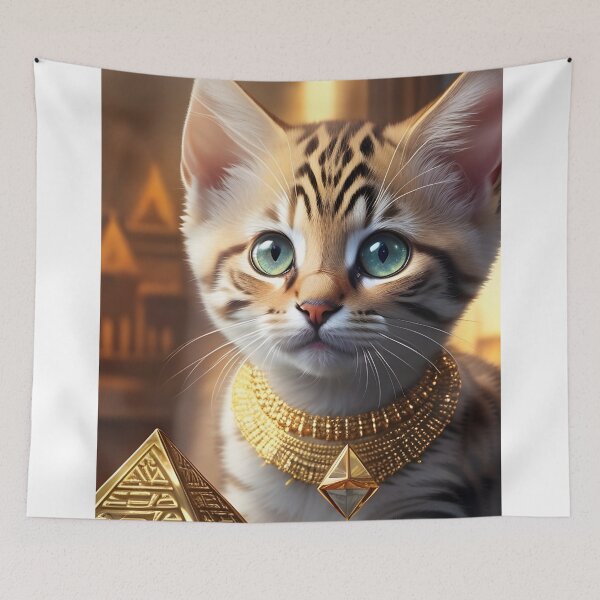 Item preview, Luv - the Egyptian Treasure Kitten designed and sold by YuniaMiyu.
