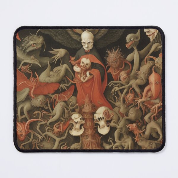 Item preview, The Denizens of Hell - after Hieronymus Bosch designed and sold by Vintage Designs +.